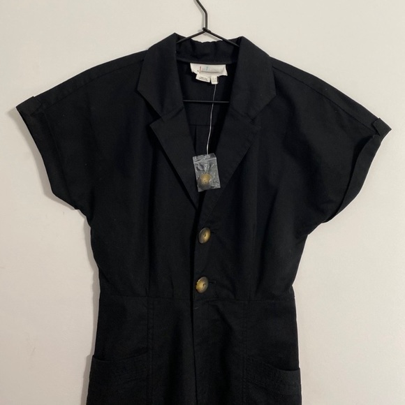 NEW Anthropologie Elizabeth Wide-leg jumpsuit 2 - Picture 8 of 14